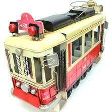 Cartiva Dekoratif Metal Taksim Tramvay Büyük