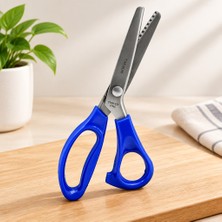 Str Store Zigzag Şekilli Terzi Makası Renkli Plastik Sap 9"