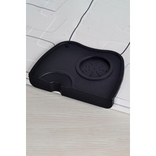 Str Store Mat Siyah Kaymaz Silikon Kahve Tamper Matı Tamper Tutucu CIN448