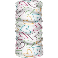 Taktik ® Debuff Collar Kalp Desenli Boyunluk Bandana
