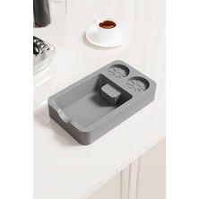 Str Store Kaymaz Silikon Kahve Mat Istasyonu Tamper Tutucu Knock Box MT255