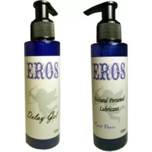 Süper Eros 125ML Şeftali Aromalı 125ML Dlay Jel Erkeklere Özel Set