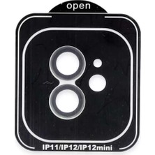 Bin1çeşit iPhone 11 Pvd Metal Kamera Lens - Yeşil