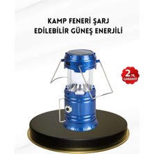 Bin1çeşit Solar Kamp Lambası Kızak Sistemli Şarjlı Taşınabilir Doğa Yürüyüşü Işığı