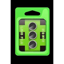 Bin1çeşit Galaxy S25 Plus Raze Metal Kamera Lens - Lacivert-Mavi