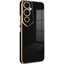 Tecno Pova 4 Pro Için Kılıf Olive Plated Siyah [pova 4 Pro ile Uyumlu Kılıf - Siyah]