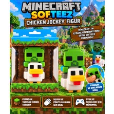 Yararlı Şeyler Minecraft Softeez Chicken Jockey Figür