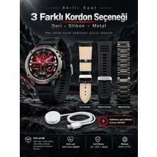 Mabelme Store Yeni Nesil Akıllı Saat Bluetooth Arama 3 Kordonlu - 984101001051-1923
