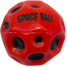 Mabelme Store Yükseğe Zıplayan Delikli Stres Topu - 70 mm Uzaytopu - Ay Top (Lisinya)
