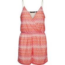 Moda Vmdıcte Sınglet Playsuıt Jrs Ga Tulum Kadın