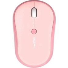 Bin1çeşit Modern Pembe M5 Mouse Kablosuz ve Kablolu Seçenekler