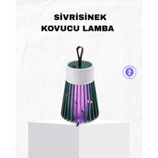Bin1çeşit Şarjlı Mor Işıklı Sivrisinek Öldürücü Lamba – Sessiz ve Kimyasal Içermez