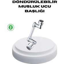Bin1çeşit Dönebilir Musluk Başlığı – Lavabo Temizliği ve El-Yüz Yıkamada Maksimum Rahatlık