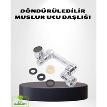Bin1çeşit 1080° Dönebilen Musluk Ucu – Su Tasarruflu, Esnek ve 360° Çift Eksenli Başlık