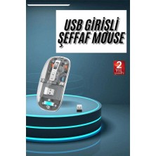 Bin1çeşit Şarjlı Kablosuz Mouse Bluetooth 5.0 2.4ghz Çift Modlu