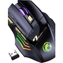 Bin1çeşit Kablosuz Oyun Mouse 7 Tuşlu Yüksek Hassasiyet