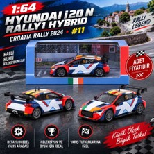 Bin1çeşit Hyundai I20 N Rally1 Hybrid 1:64 2024 Croatia Rally