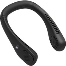 Bin1çeşit Ergonomik Giyilebilir Boyun Fanı 4 Fanlı Turbo Hava Akışı