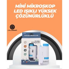Bin1çeşit Portatif El Mikroskop – LED Işıklı, Aynı Anda Net Odaklama