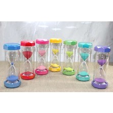 Plastik Çerceveli Renkli 30 Dk Kumsaati ALK4565