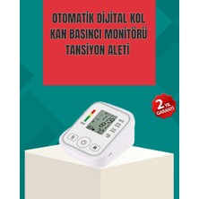 Bin1çeşit Kol Tipi LCD Ekranlı Elektronik Tansiyon Monitörü