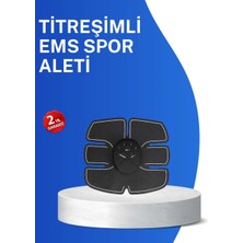 Bin1çeşit Titreşimli Ems Spor Aleti Karın Kol ve Bacak Kas Yapma Cihazı 2025 Model