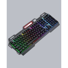 Bin1çeşit Rgb Işıklı Oyuncu Klavye Mouse Seti – Türkçe Q, Ayarlanabilir Dpı, Ergonomik ve Dayanıklı Tasarım