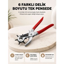 Bin1çeşit Delme Pensesi 6 Başlıklı Çok Amaçlı Paslanmaz Çelik Ergonomik