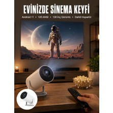 Bin1çeşit USB ve Kablosuz Bağlantı Özellikli 5000 Saat Ampul Ömürlü Projeksiyon Yeni Nesil
