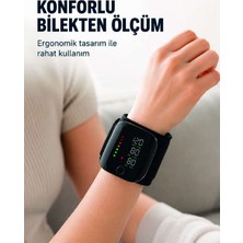 Bin1çeşit Şarj Edilebilir Bilekten Tansiyon Aleti Tek Tuşla Ölçüm