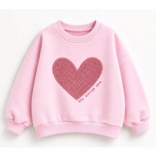 Ozzy Kids Kız Çocuk Önü ve Arkası Nakışlı Sweatshirt