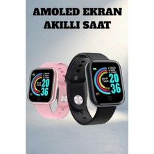 Bin1çeşit Modern Akıllı Saat 24 Saat Kalp Atışı Izleme Özelliği