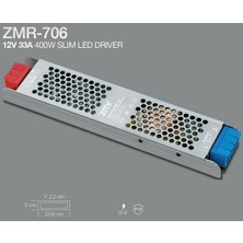LED Driver Slim ZMR-706 12V 33A 400W