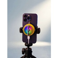 Bin1çeşit Eğlenceli Rgb Işıklı Telefon Oyun Soğutucu Fan