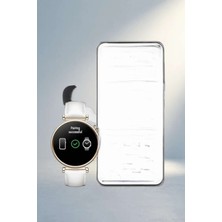 Bin1çeşit Kadınlar Için Akıllı Saat Bluetooth Bağlantılı Sağlık Takibi