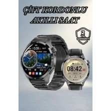 Bin1çeşit Yüksek Çözünürlüklü Akıllı Saat Çift Kordon ile Spor Modları