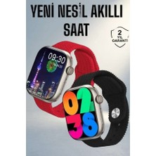 Bin1çeşit Şık Akıllı Saat Bluetooth Bağlantılı 1 Adet Sağlık Takibi