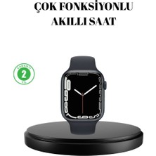 Bin1çeşit 1.9 Inç Akıllı Saat – Bluetooth 5.0, Kablosuz Şarjlı, IP68 Su Geçirmez Akıllı Saat
