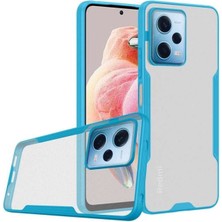 Bin1çeşit Redmi Note 12 5g Kılıf Platin Silikon - Mavi