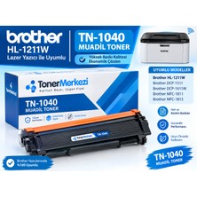 Toner Merkezi Brother HL-1211W Toner |TN-1040 | Uyumlu Toner, Kaliteli