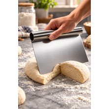 Metal Hamur Kesici ve Toparlayıcı Spatula