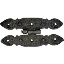 Bin1çeşit Antika Tarz Dekoratif Pirinç Düğmeli Menteşe - 142X69 Mm, Oksit