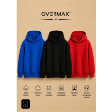 Overmax Çocuk 3'lü Sweatshirt Takımı – 3-12 Yaş