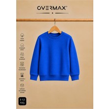 Overmax Çocuk Bisiklet Yaka Basic Sweatshirt - 3-12 Yaş