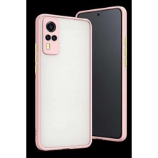 Bin1çeşit Y53S Kılıf Montreal Silikon Kapak - Pembe