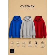 Overmax Çocuk 3'lü Sweatshirt Takımı – 3-12 Yaş