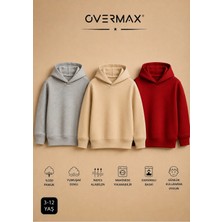 Overmax Çocuk 3'lü Sweatshirt Takımı – 3-12 Yaş