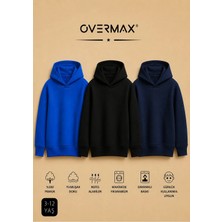 Overmax Çocuk 3'lü Sweatshirt Takımı – 3-12 Yaş