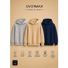 Overmax Çocuk 3'lü Sweatshirt Takımı – 3-12 Yaş