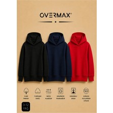 Overmax Çocuk 3'lü Sweatshirt Takımı – 3-12 Yaş